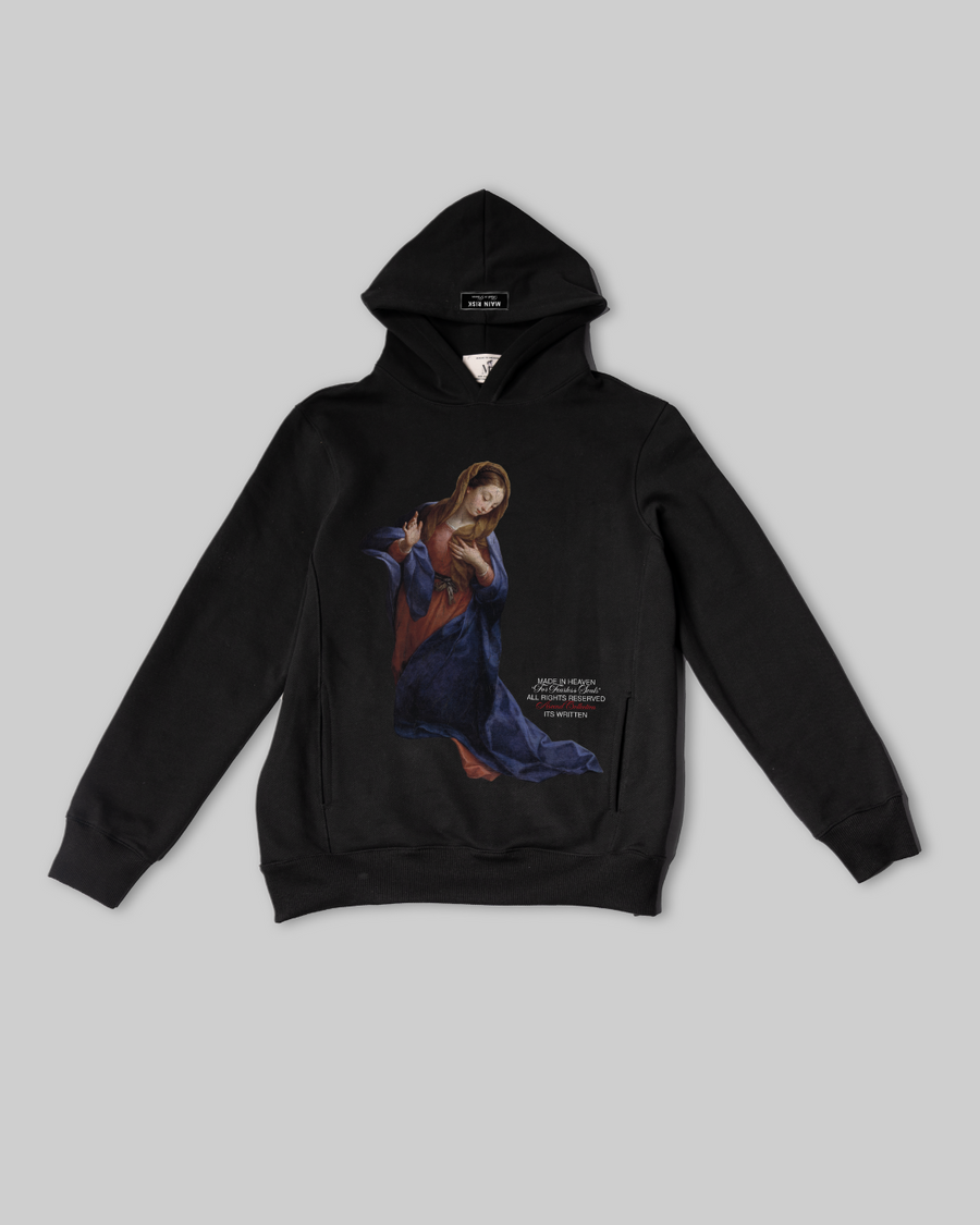 "Holy Mary" Hoodie — negro