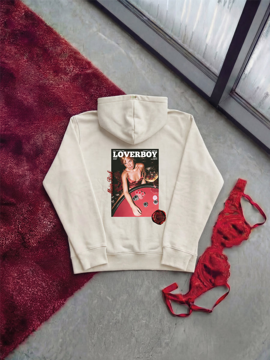 "Loverboy" Hoodie — Ivory